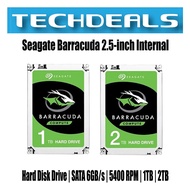 Seagate Barracuda 2.5-inch Internal Hard Disk Drive | SATA 6GB/s | 5400 RPM | 1TB | 2TB