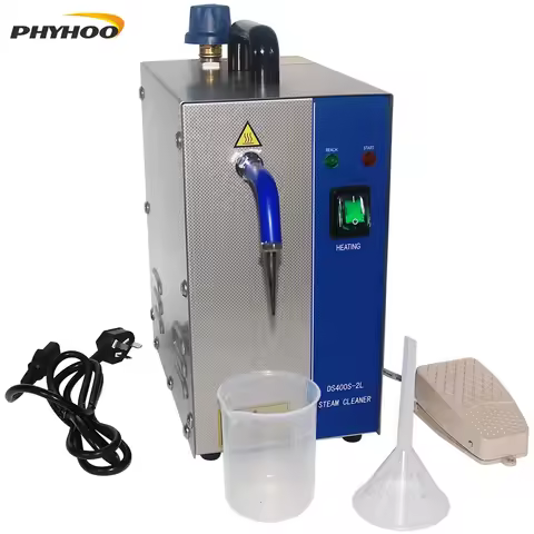 2L Stainless Steel Jewelry Steam Cleaner Gem Washer Gold and Silver Jewelry Steam Cleaning Machine G