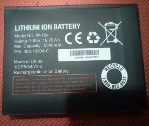 3.85V 5040mAh W-10a For Netgear Nighthawk M2, MR2100 4G LTE WiFi Router Battery