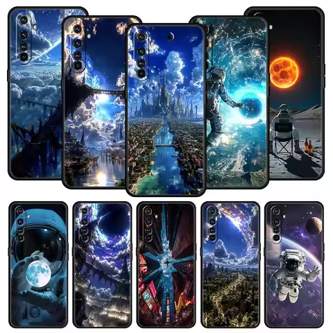 Case For Realme 16 15 14 13 12 11 10 9 8 16T 15T 14T 5G Pro Plus C35 GT Neo 2 3 3T 5 Cover Starry Sk