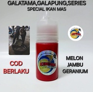 Esen oplosan melon jambu geranium/umpan ikanmas/target ikan mas indukan/esen galatama/kencanamas46