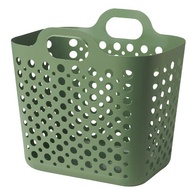 (IK) SLIBB 24L FLEXIBLE LAUNDRY BASKET GREEN