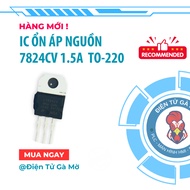 [1 CON] New Imported Power Voltage Regulator IC L7824CV LM7824 7824 TO-220