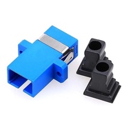 SC To SC Flange Fiber Optic Adapter ConnectorST
