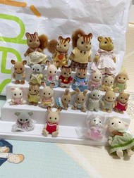 中古森林家族公仔