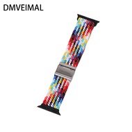 DMVEIMAL Nylon Magnetic Strap for Iwatch series 9 41mm