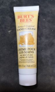 (包郵) Burt’s Bees Honey &amp; Grapeseed Hand Cream  Burt’s Bees 蜂蜜葡萄籽護手霜 旅行裝 21.2g