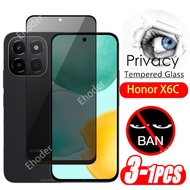 1-3PCS Privacy Tempered Glass For Honor 400 Smart X7D 5G 2025 Camera Lens Screen Protector for Honor