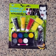 Vampire costume color set, Halloween costume face sticker