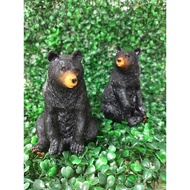 QKD [BUY 1 FREE 1]🎁READY STOCK 🎁 Bear Statue Home & Garden Yard Art Deco [E2374/2]