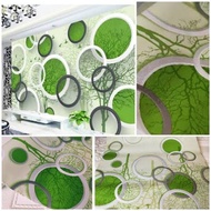 WALLPAPER STIKER DINDING PREMIUM QUALITY MOTIF POLKADOT 3D BEST SELLER CY1183