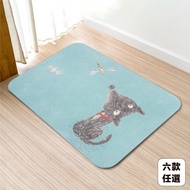 10秒頂吸 軟式珪藻土吸水地墊-DUCKY SHEN (60x40cm)