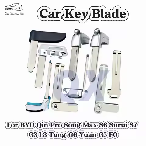 Remote Smart Emergency Key For BYD Qin Pro Song Max S6 Surui S7G3 L3 Tang G6 Yuan G5 FO Keyless Uncu