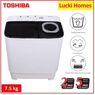 Toshiba VH-H85MM Semi Auto Washer 7.5KG Mesin Basuh