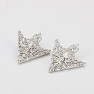 Pin Kerah Kemeja Bros (1 Pasang) Klip Pin Kerah Collar Pin Classic Baju Silver/ Gold Ready Murah