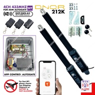WIFI DNOR 212K ( 4CH 433MHZ A3 ) ( FULL SET ) SWING HEAVYDUTY DREAM arm autogate system DNOR212 D'NO