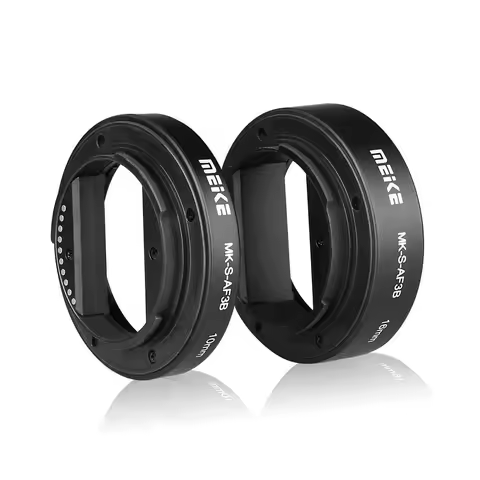 Meike MK-S-AF3B Auto Focus Macro Extension Tube Ring for Sony E Mount A7 A7II A7III A7IV A9 A6000 A6