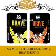 SG MEN EDT PERFUME 100ML- BRAVE/DRIVE