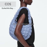 澳洲直送✈️ COS Quilted Mini Bag  細雲朵包 Light blue 淺藍色 (迷你肩背包 手袋 Shoulder Bag 細袋子 小雲朵包 爆谷袋 泡芙袋 泡泡袋 側孭袋 側咩袋