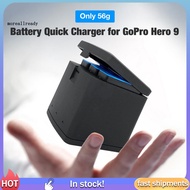  Battery Charging Box Stylish Easy to Operate ABS High Quality Battery Charger Set for GoPro Hero 9o 9