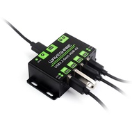 New Tech <br>Waveshare USB3.2 HUB 4U Extended 4-Way USB 3.2Gen1 Interface 5Gbps Industrial Grade HUB