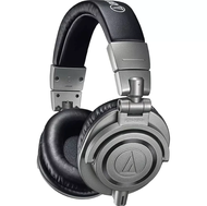 Audio-Technica ATH-M50x มืออาชีพในการบันทึกหูฟังเพลงไฮไฟตรวจสอบ