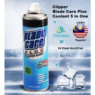 Blade Care Plus 5 in 1 437ml Coolant Spray for Barber Clipper Blade Andis Cool Care Spray Replacemen