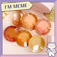 [Korea I'M MEME] I Love Smile Monochrome Blush Lettering Baked Milk Color D.s.com Japan Korea First 