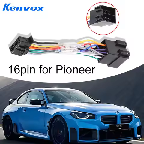 Car Radio Harness Wire 16Pin Plug Cable for For Pioneer CD