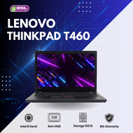 NoteBook Lenovo ThinkPad T460 จอ 14นิ้ว Laptop i5 gen 6 RAM 8GB/ HDD 500GB โน๊ตบุ๊คมือสอง NBมือสอง U