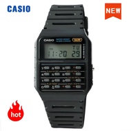 Casio Men Watch Minimalist Retro Outdoor Calculator Waterproof Watch With Led Digital Display And Re