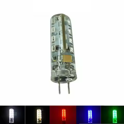 G4 LED colors 220v G4 LED Blue red G4 220V green led G4 Energy saving LED 220V G4 green chandelier b