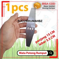 Mata Pisau 150MM Potong Rumput Cordless Batre Flat Mesin Peso BATERAI