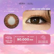 Kính áp tròng Hera Lens 1 ngày dùng 1 lần nhiều màu sắc có độ cận từ 0-7