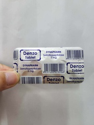 Denzo 5mg Tablet (Serratiopeptidase) Ubat Surut Bengkak Gusi Gigi (10s/strip)