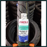 Corsa Terminator 90/80-17 Donut Tire | 80/80-17 | 80/90-17 | Tubetype Tire (Non Tubeless)