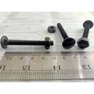 CB Bolts 1/ 4 x 2" Umbrella Bolts Fence/s Bumper/s 6mm x 5cm