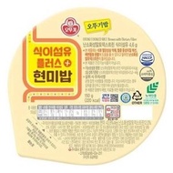 不倒翁 - 韓國國產 微波叮叮 即食飯 膳食纖維 + 糙米飯 150g 平行進口 식이섬유 플러스 현미밥 此日期或之前食用：2026年04月15日 或以後