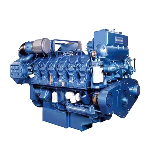 CYPOWER 330-442kw 6M26 600hp 450hp WEICHAI Power Ship Vessel Boat Marine Engine with Gearbox Transmi