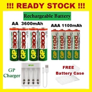 B.M GP AA 3600mAh Rechargeable Battery GP AAA 1100mAh Rechargeable Battery Ni-MH NiMH