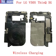 Main Board Frame Cover Module For LG V50S ThinQ 5G G8X ThinQ Main Board Cover with Wireless Charging