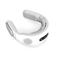 JINGKE Semiconductor Cooling Neck Fan 5000mah Portable Folding mini Bladeless Fan USB Rechargeable S