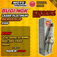 [MTVV-Genuine] NGK LASER PLATINUM Spark Plug BKR6EQUP BMW Short Leg 3199 <END>
