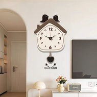 ((Good Things Preferred) Living Room Wall Clock Creative Clock Simple Modern Fashion Clock Calendar 