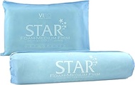 Viro Star - Latex Foam Pillow with Bolster Set - Medium Firm