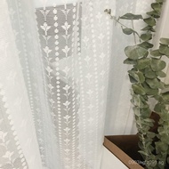 Cabinet Head Cover1VPR Half Curtain Short Curtain Small Curtain Finished Half Sheer Curtain Kitchen 