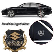 Suzuki Metal Car 3D Logo Badge Sticker Fashion Car Decoration Accessories for Swift Sport Xl7 Vitara