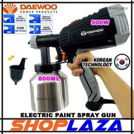DAEWOO 500W PENYEMBUR CAT Electric Paint Spray Gun HVLP Paint Spray Gun 800ml For Paint And Chemical Use