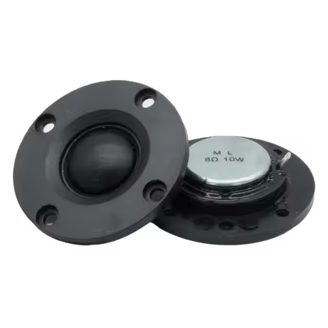 2Pcs/lot 52MM Round Audio Speaker 4 Ohm/8 Ohm 10W-20W Tweeter Speakers Silk Membrane HIFI Music DIY 