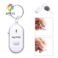 APVTI Keyfinder Flashing Beeping Whistle Sensors Pet Tracker Keyring Light Torch Locator Tracker